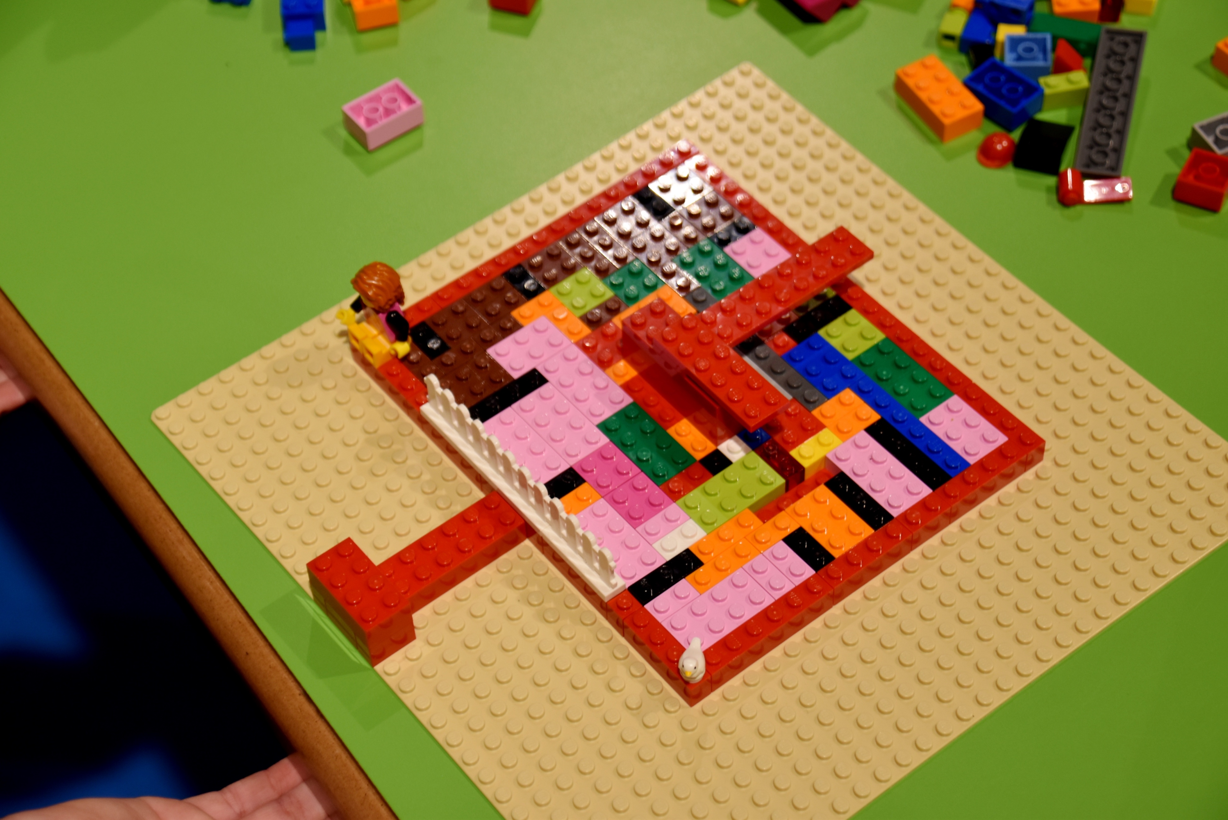 Legoland 046 Tweede opdracht Bouw een klok