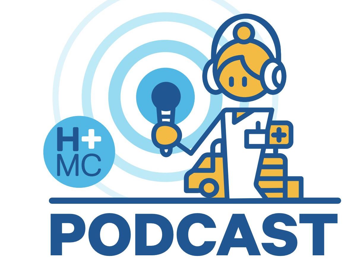 logo podcast HMC Zorg met liefde en lef