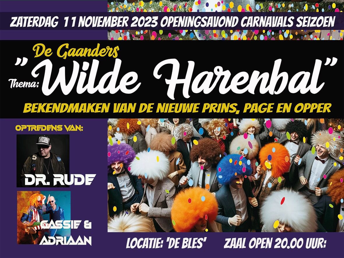 Gaanders Wilde Harenbal Stompwijk
