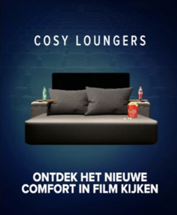 Cosy loungers Kinepolis