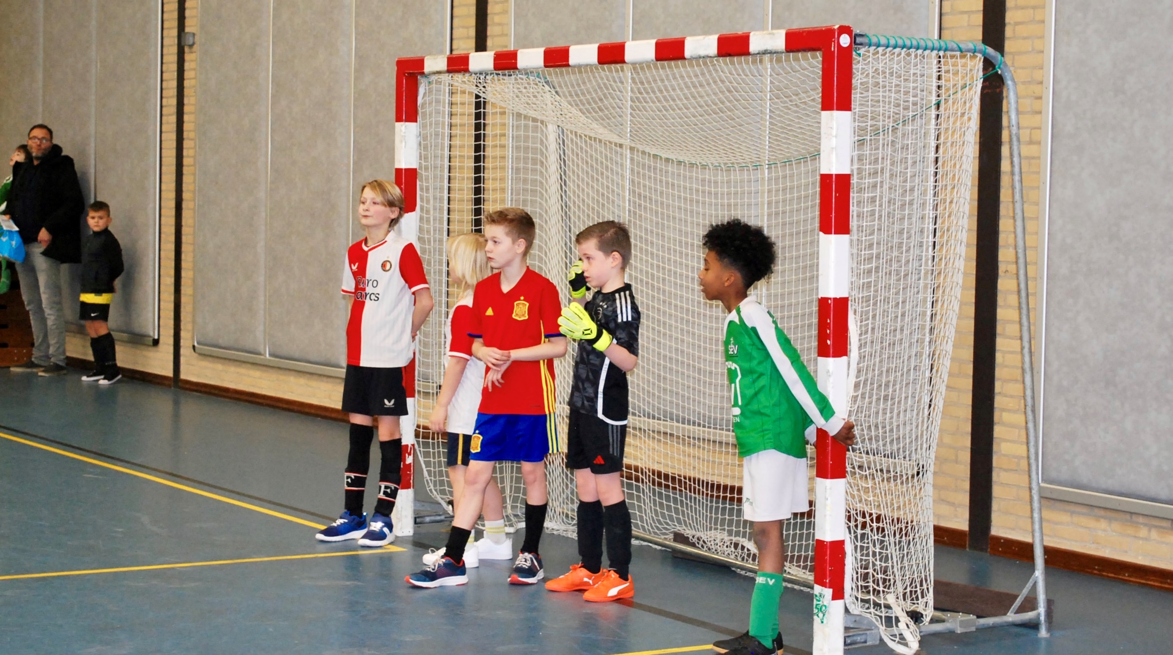 Actie in de zaal 1