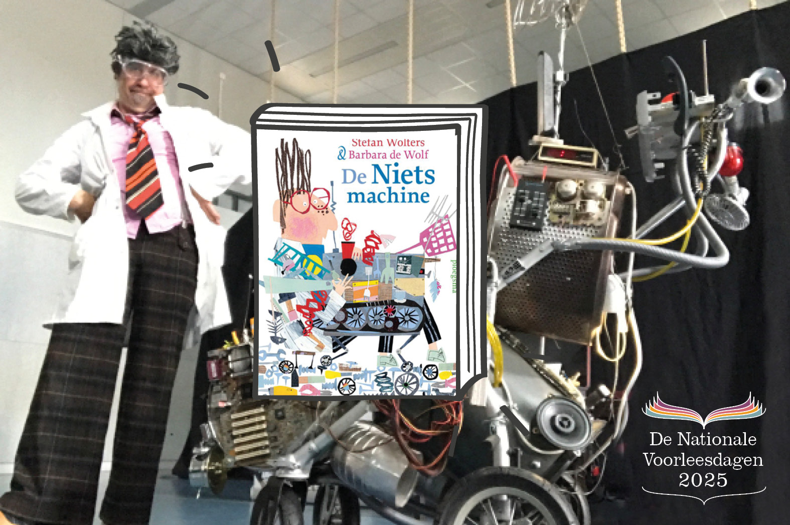 Voorleesdagen Niets machine Stefan Wolters