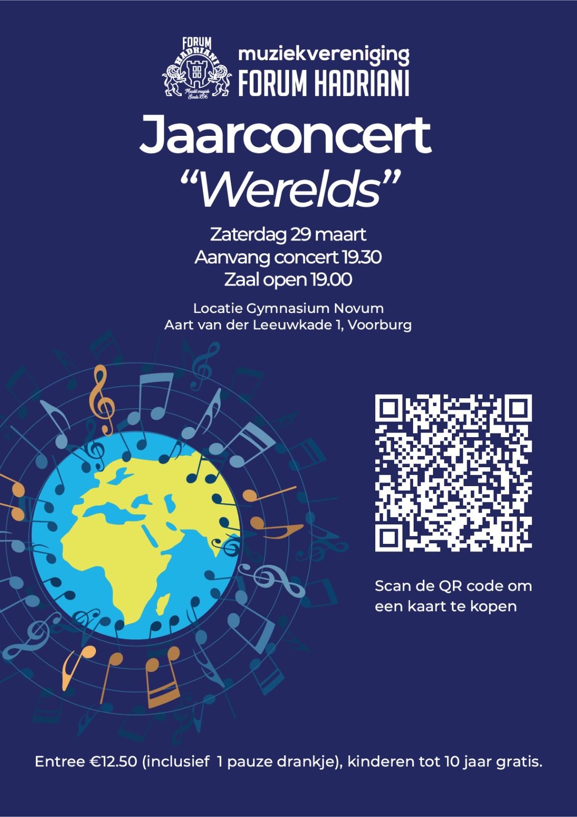 Jaarconcert Forum Hadriani