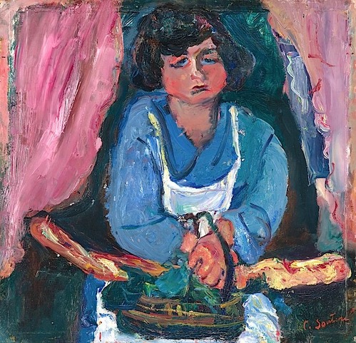 Schilderij Mink Out