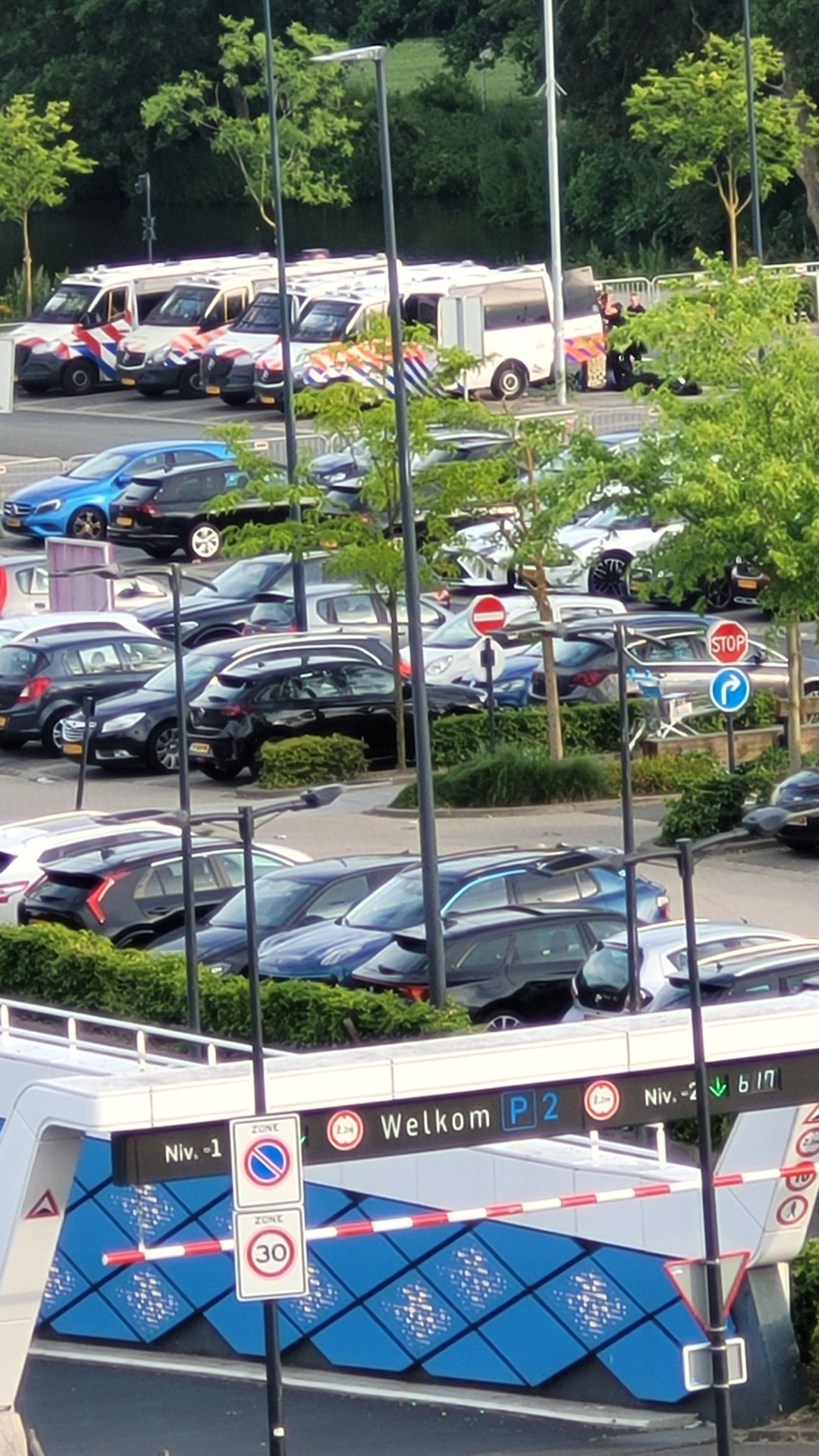 politie tijdens NAVO top