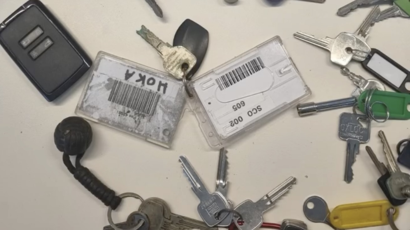 Sleutels gevonden politie Wassenaar