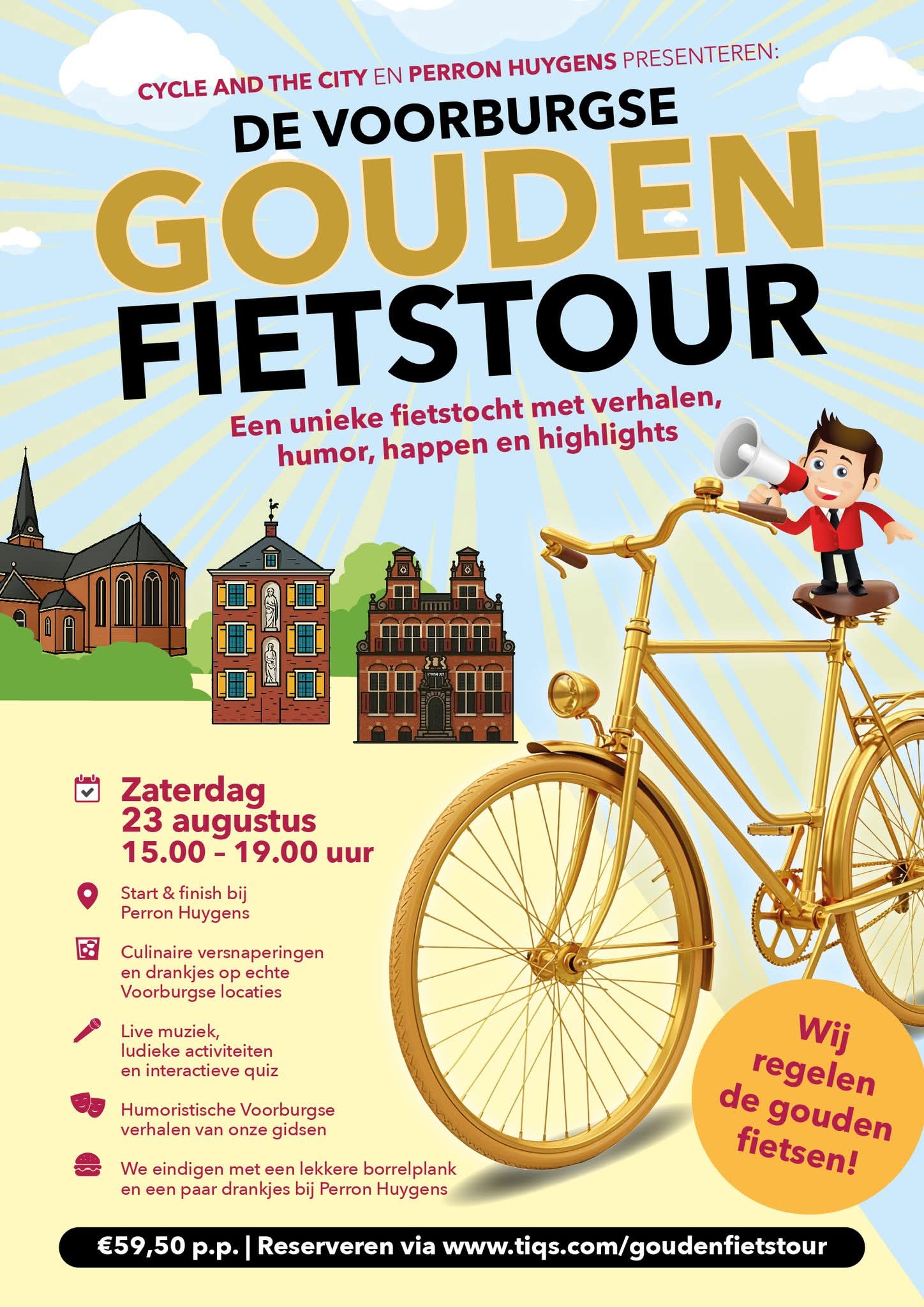 Gouden fietstour Voorburg