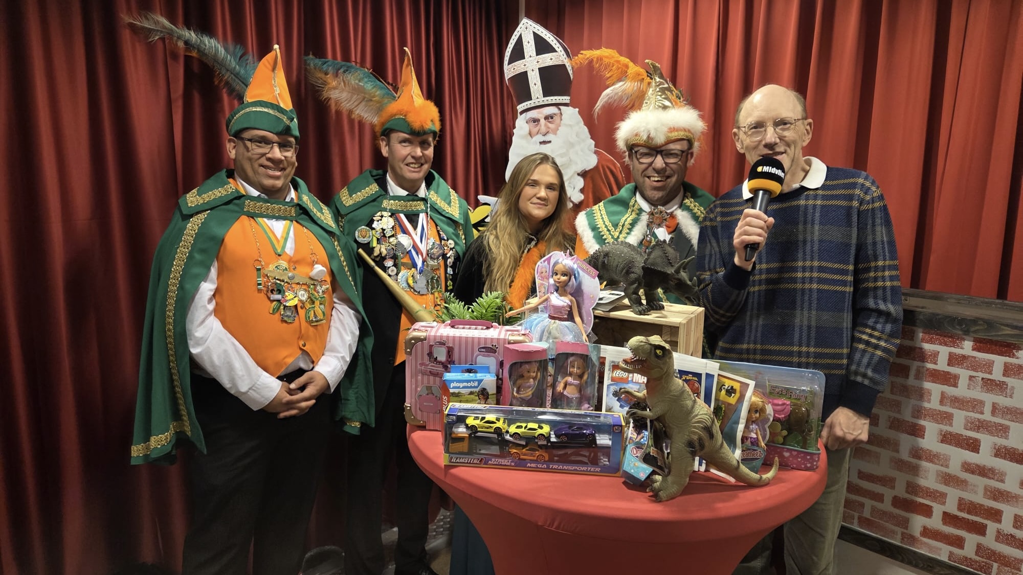 Sint donatie damzwabbers