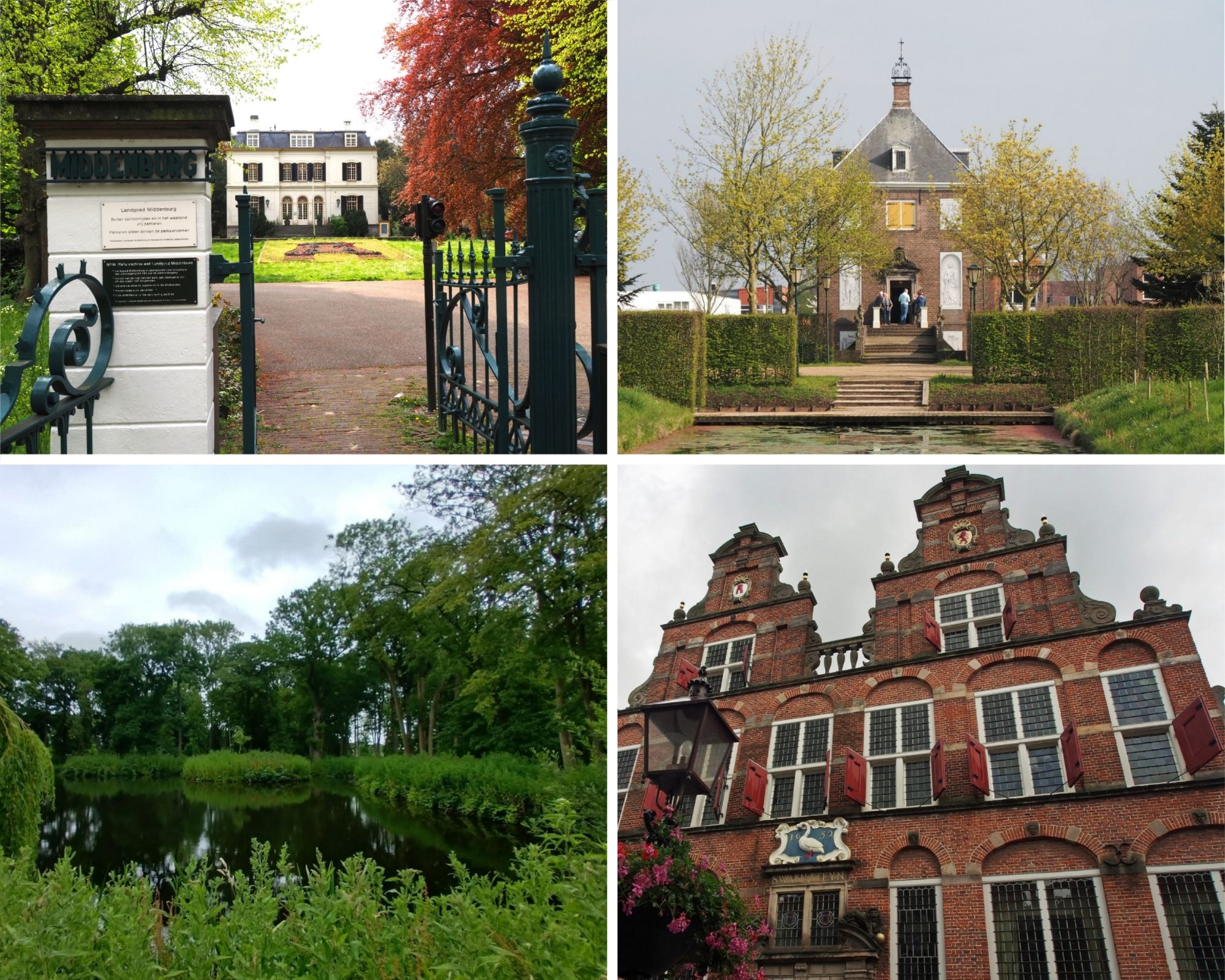 Dag van het kasteel Collage