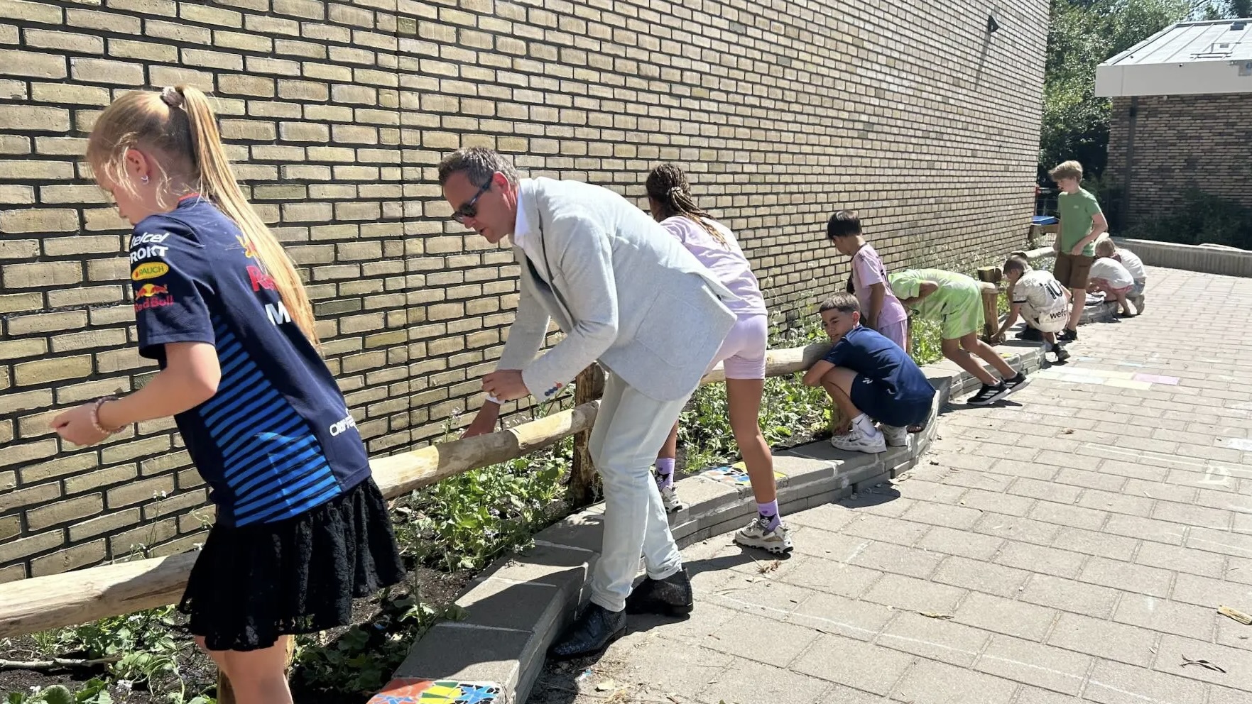 Opening schoolplein Cascade Voorburg