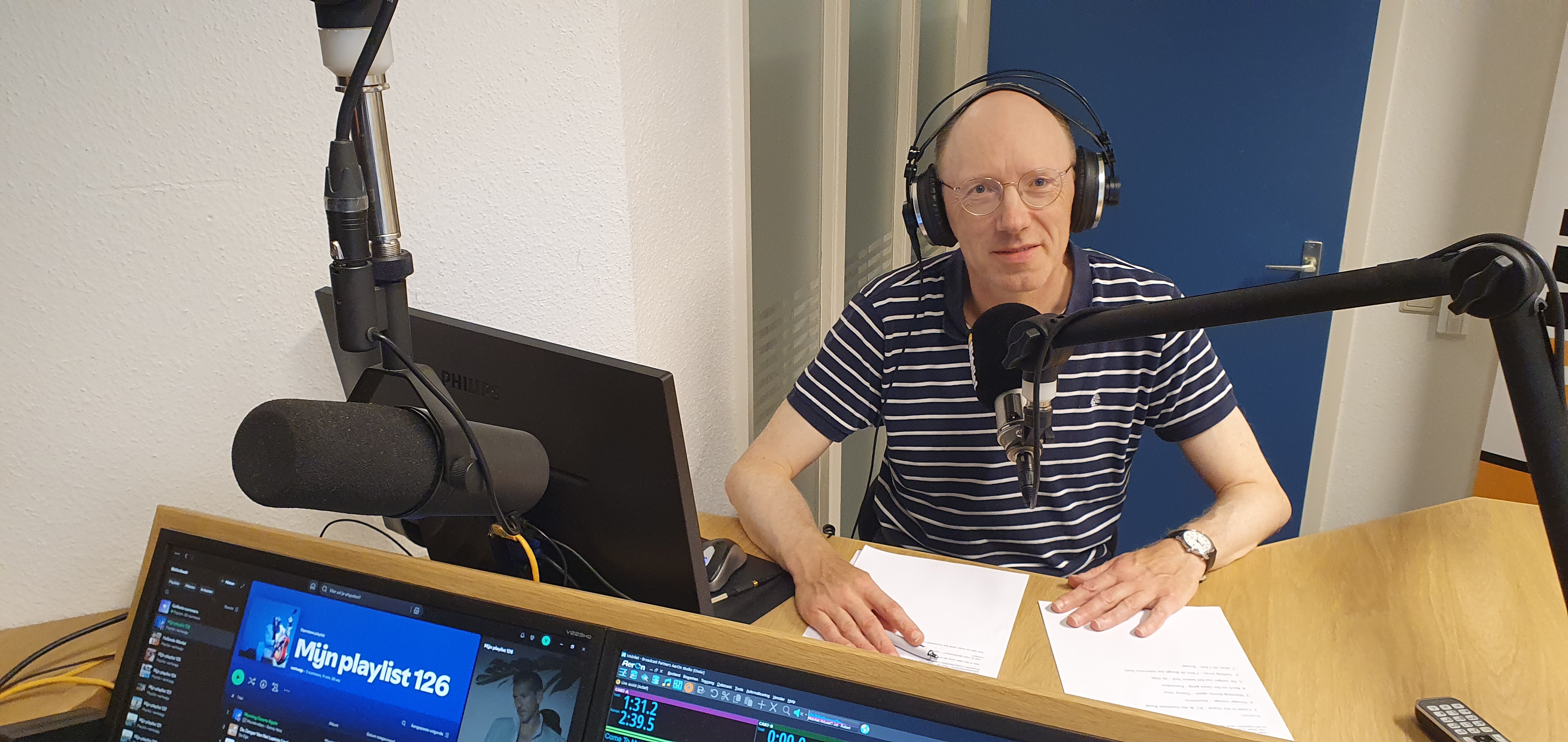 Hans in studio aug. 2025